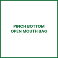 PINCH BOTTOM OPEN MOUTH BAG